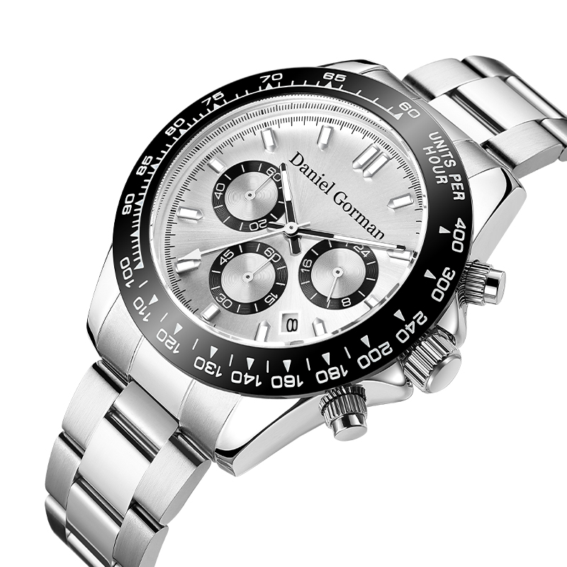 Daniel Gorman Brand Wholesales cinturino da uomo di lusso orologi luminosi da 30 m di orologi da cronografo impermeabile per uomini wristrm220428