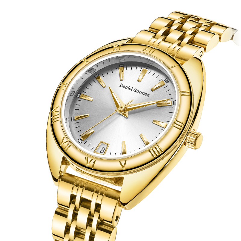 Daniel Gorman an22415 Design unico di lusso di lusso Watch Gold Ice Legato Watch Women \\\\ \'S Luxury