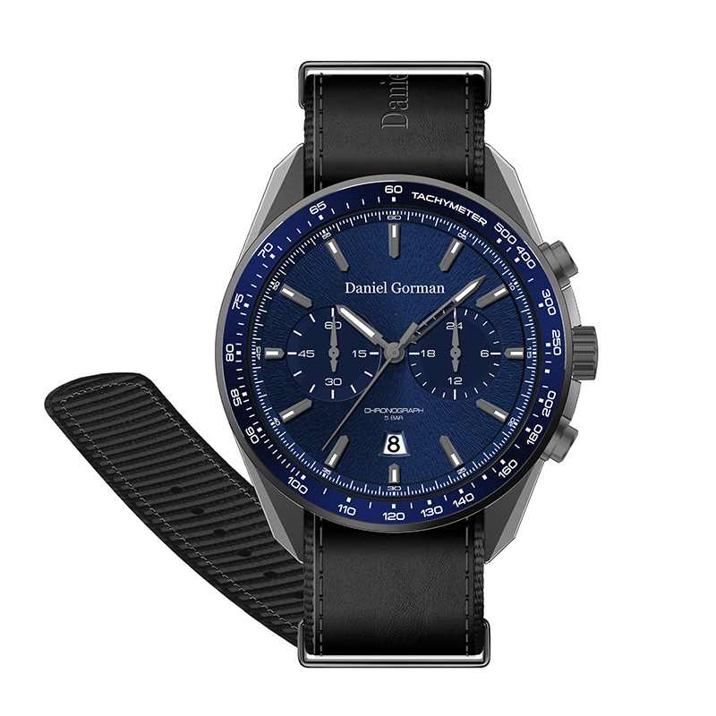 2022 Daniel Gormandg9005 Luxury Men Watches Logo personalizzato orologio da polso automatico inossidabile Orologio meccanico Double Tourbillon